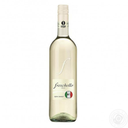 Вино Freschello Bianco белое полусладкое 10,5% 0,75л slide 1
