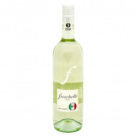 Вино Freschello Bianco белое полусладкое 10,5% 0,75л slide 3