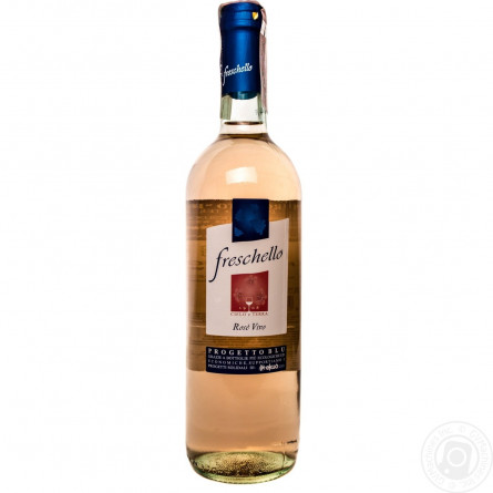 Вино Freschello Rosato Dry рожеве сухе 10,5% 0,75л slide 1