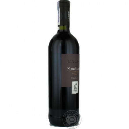 Вино Caleo Nero d`Avola Sicilia красное сухое 13% 0,75л slide 2