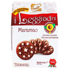 Печиво Piselli пісочне з какао і лісовими горіхами 225г mini slide 2