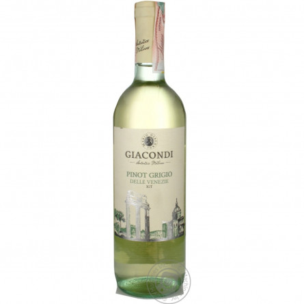 Вино Giacondi Pinot Grigio Delle Venezie біле сухе IGT 12% 0,75л slide 3