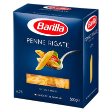 Макаронные изделия Barilla Пенне ригате №73 500г mini slide 1
