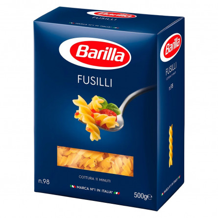 Макаронні вироби Barilla Fusilli №98 500г slide 1