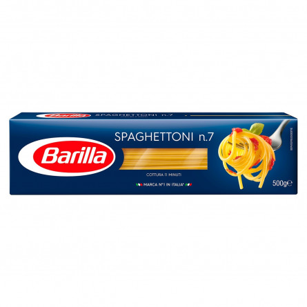 Макаронные изделия Barilla Spaghettoni №7 500г slide 2