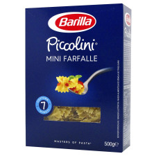Макаронные изделия Barilla Piccolini Mini Farfalle 500г mini slide 4