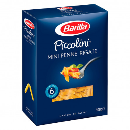 Макаронні вироби Barilla Piccolini Mini Penne Rigate 500г slide 3