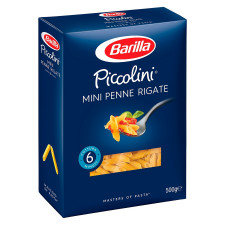Макаронні вироби Barilla Piccolini Mini Penne Rigate 500г mini slide 3
