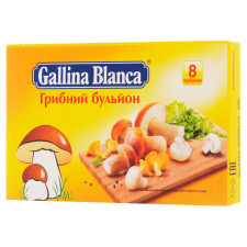БульонGallina Blanca грибной 8х10г mini slide 2