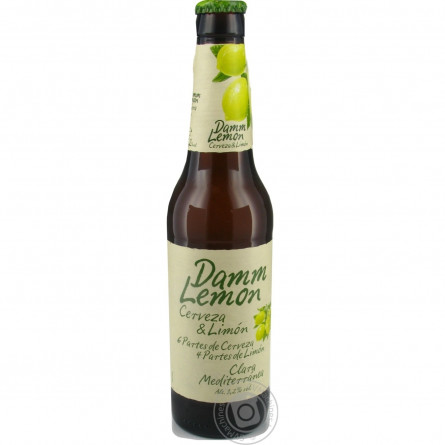 Пиво Estrella Damm Lemon світле 3,2% 0,33л slide 5