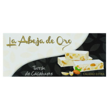 Турон La Abeja de Oro м'який нуга та арахіс 200г mini slide 1