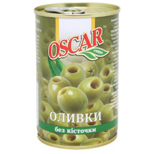 Оливки зеленые Oscar без косточки 300мл mini slide 1