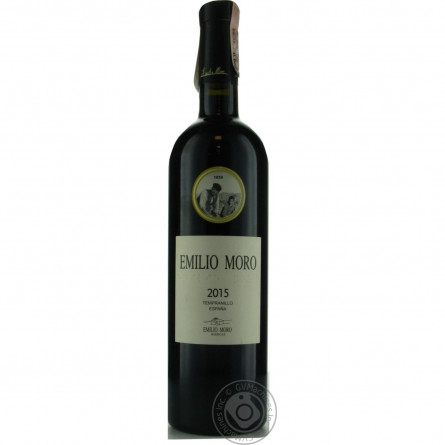 Вино Emilio Moro Tempranillo червоне сухе 14% 0,75л slide 1