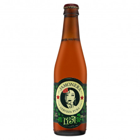 Пиво La Virgen IPA светлое нефильтрованное 6,5% 0,33л slide 2