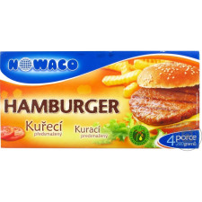 Гамбургер з куркою Nowaco заморожений 280г mini slide 1