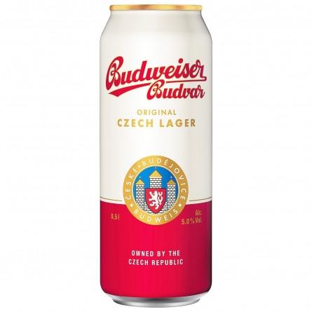 Набор пива Budweiser светлое фильтрованное 5% 0,5л 6шт + термосумка slide 2