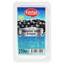 Маслины черные Fimtad вяленые 250г mini slide 2