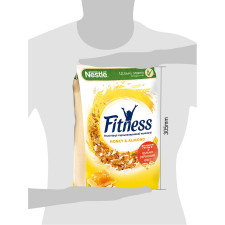 Готовий сухий сніданок NESTLÉ® FITNESS® Honey&Almond з цільної пшениці з медом та мигдалем 400г mini slide 2