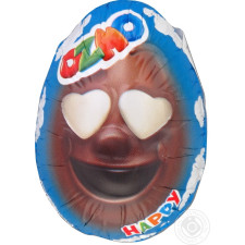 Яйце Ozmo Egg Faces з молочного шоколаду з сюрпризом 20г mini slide 5