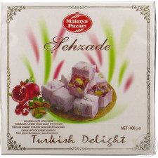 Рахат-Лукум Malatya Pazari Шехзаде гранатовий з фісташками 400г mini slide 1