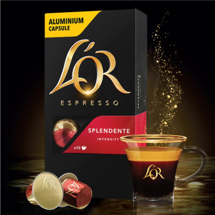 Кофе молотый L`OR Espresso Splendente в капсулах 10шт 52г slide 6