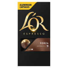 Кофе молотый L`OR Espresso Forza в капсулах 10шт 52г mini slide 6
