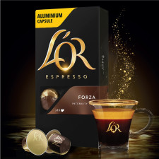 Кава мелена L`OR Espresso Forza в капсулах 10шт 52г mini slide 7