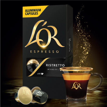 Кофе молотый L`OR Espresso Ristretto в капсулах 10шт 52г slide 3