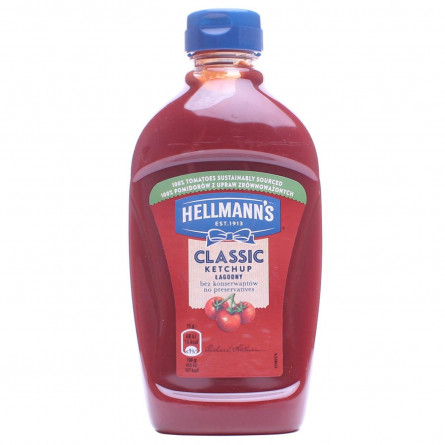 Кетчуп Hellmann's Лагідний пастеризований 450г slide 1
