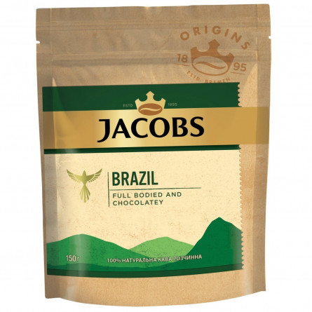 Кофе растворимый Jacobs Brazil 150г slide 1