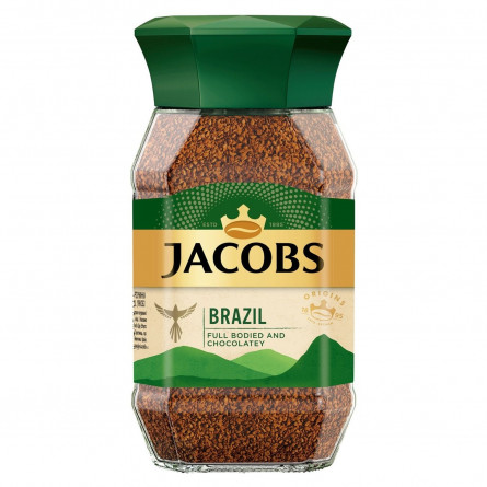 Кава Jacobs Brazil розчинна 95г slide 1