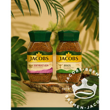 Кава Jacobs Brazil розчинна 95г mini slide 2