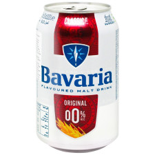 Пиво Bavaria Holland Premium светлое безалкогольное ж/б 0% 0,3л mini slide 1
