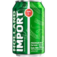 Пиво Holland Import светлое ж/б 4,8% 0,33л mini slide 2