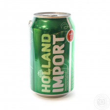 Пиво Holland Import светлое ж/б 4,8% 0,33л mini slide 3