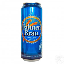 Пиво Fahnenbrau светлое ж/б 4.7% 0,5л mini slide 1