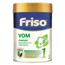 Суха молочна суміш Friso VOM 1 COMFORT для дітей від 0 до 6 місяців зі зригуваннями, кольками і закрепами 400г mini slide 2