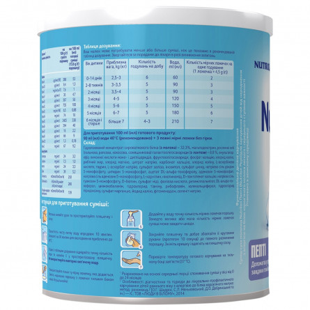 Молочна суміш Nutrilon Пепти 400г slide 2
