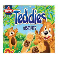 Печиво Nora Teddies з шоколадною начинкою 175г mini slide 1