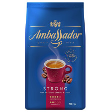 Кофе Ambassador Strong зерно 500г mini slide 1
