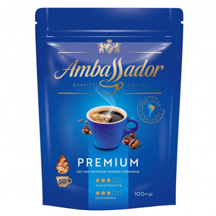 Кофе Ambassador Premium растворимый 100г slide 2