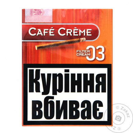 Сигари Cafe Creme filtre cream 8шт slide 1