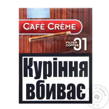 Сигари Cafe Creme filtre coffee 8шт mini slide 1