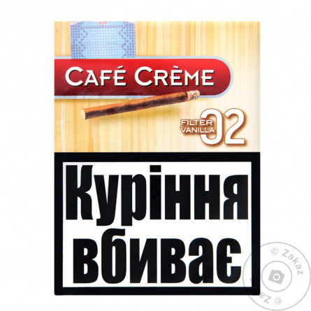 Сигари Cafe Creme filtre vanilla 8шт slide 1