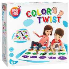 Игра One two fun Цветной твистер mini slide 1