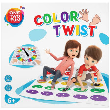 Игра One two fun Цветной твистер mini slide 2