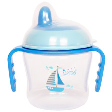 Поилка-непроливайка Lindo с ручками 150мл mini slide 4