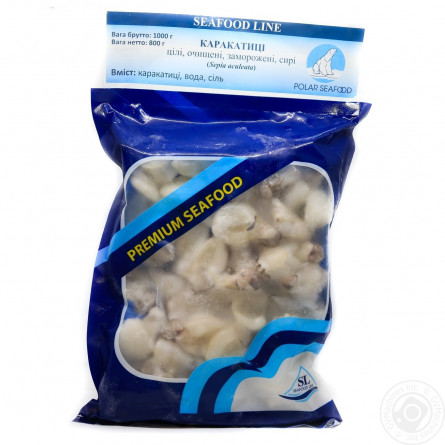 Каракатиця Polar Seafood ціла чищена сира морожена 61+ 1кг slide 1