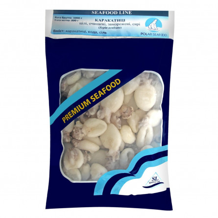 Каракатиця Polar Seafood ціла чищена сира морожена 61+ 1кг slide 2