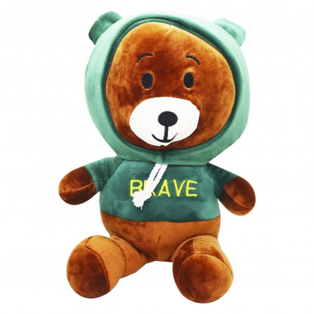 Игрушка Aimon Медведь в блузке с капюшоном 40см slide 1